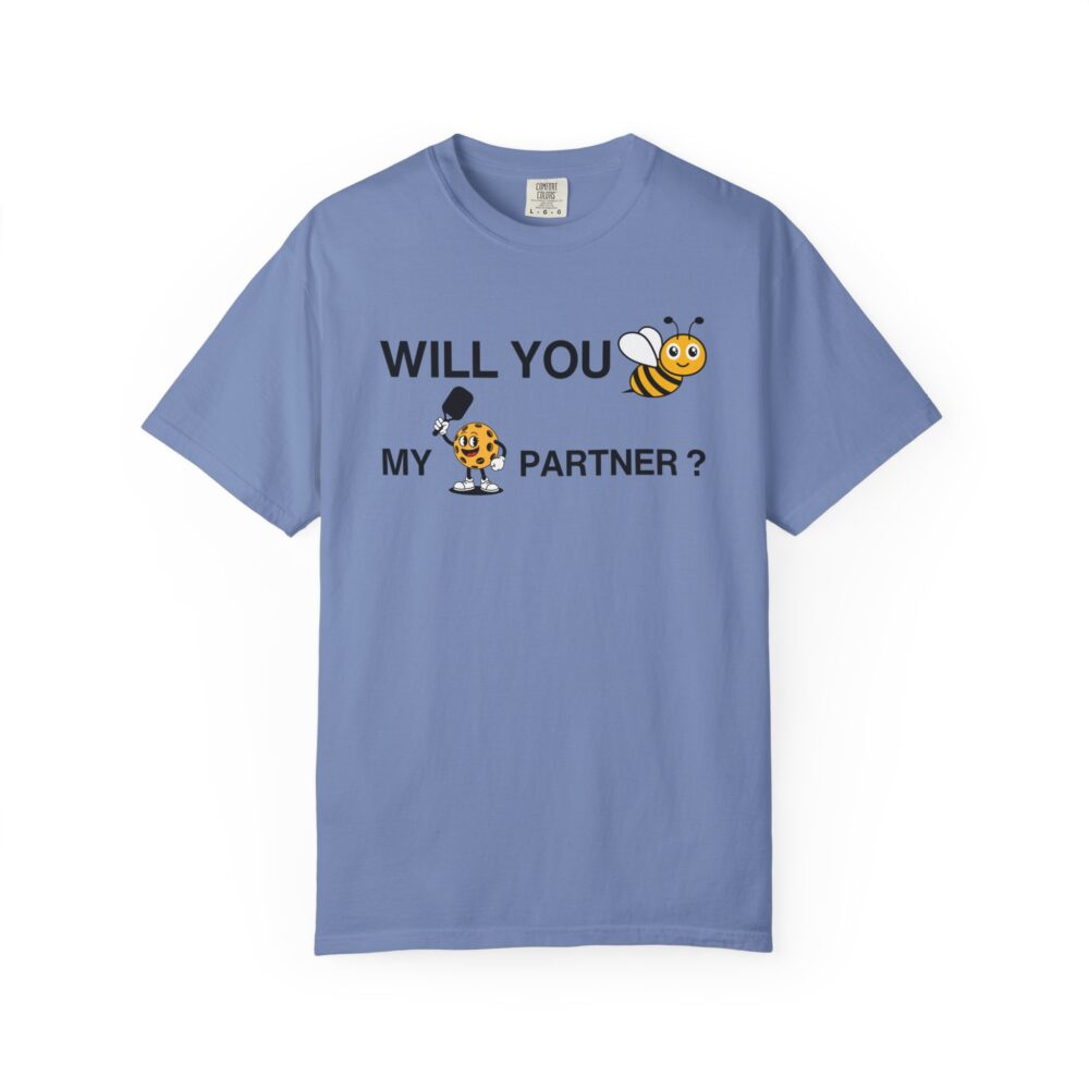 "Will You Be My Pickleball Partner?" Comfort Colors® Unisex Tee - Image 14