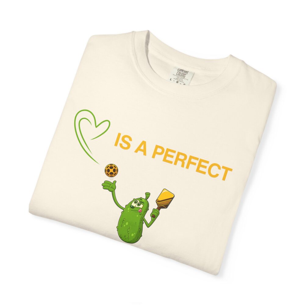 "Love Is The Perfect Serve" Comfort Colors® Unisex Tee - Image 7