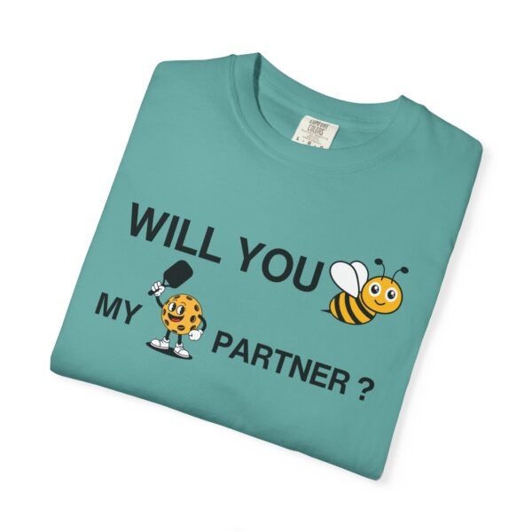 "Will You Be My Pickleball Partner?" Comfort Colors® Unisex Tee - Image 11
