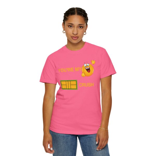 "You're My Favorite Court Crush" Comfort Colors® Unisex Tee - Image 22