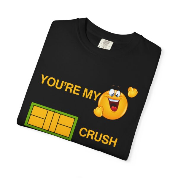 "You're My Favorite Court Crush" Comfort Colors® Unisex Tee - Image 16