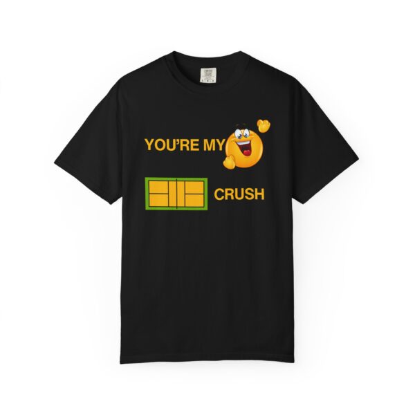 "You're My Favorite Court Crush" Comfort Colors® Unisex Tee - Image 14