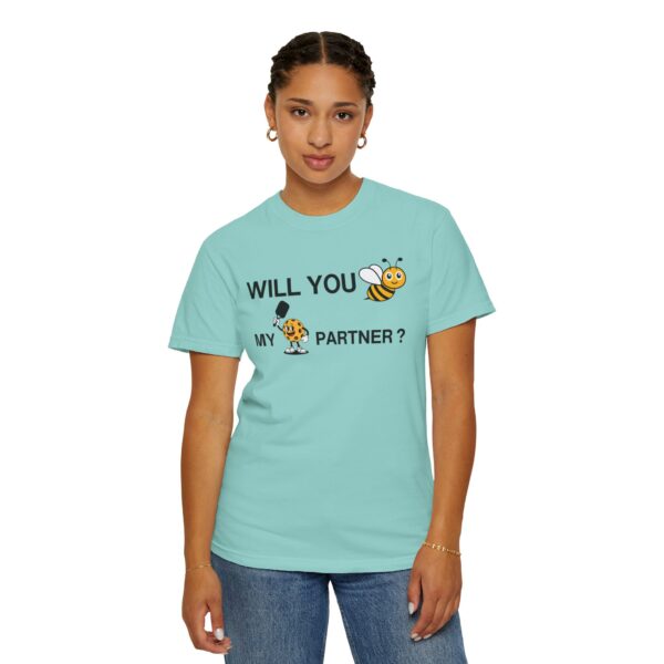 "Will You Be My Pickleball Partner?" Comfort Colors® Unisex Tee - Image 9