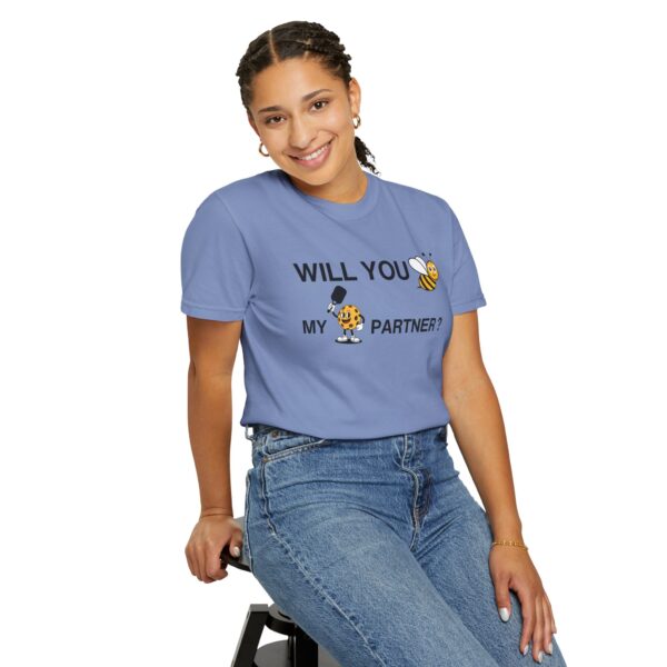 "Will You Be My Pickleball Partner?" Comfort Colors® Unisex Tee - Image 17