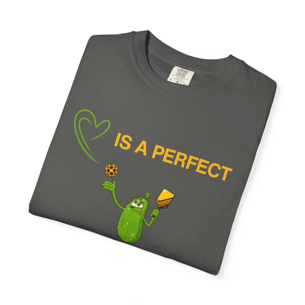 "Love Is The Perfect Serve" Comfort Colors® Unisex Tee - Image 4