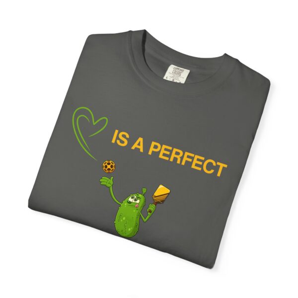 "Love Is The Perfect Serve" Comfort Colors® Unisex Tee - Image 4