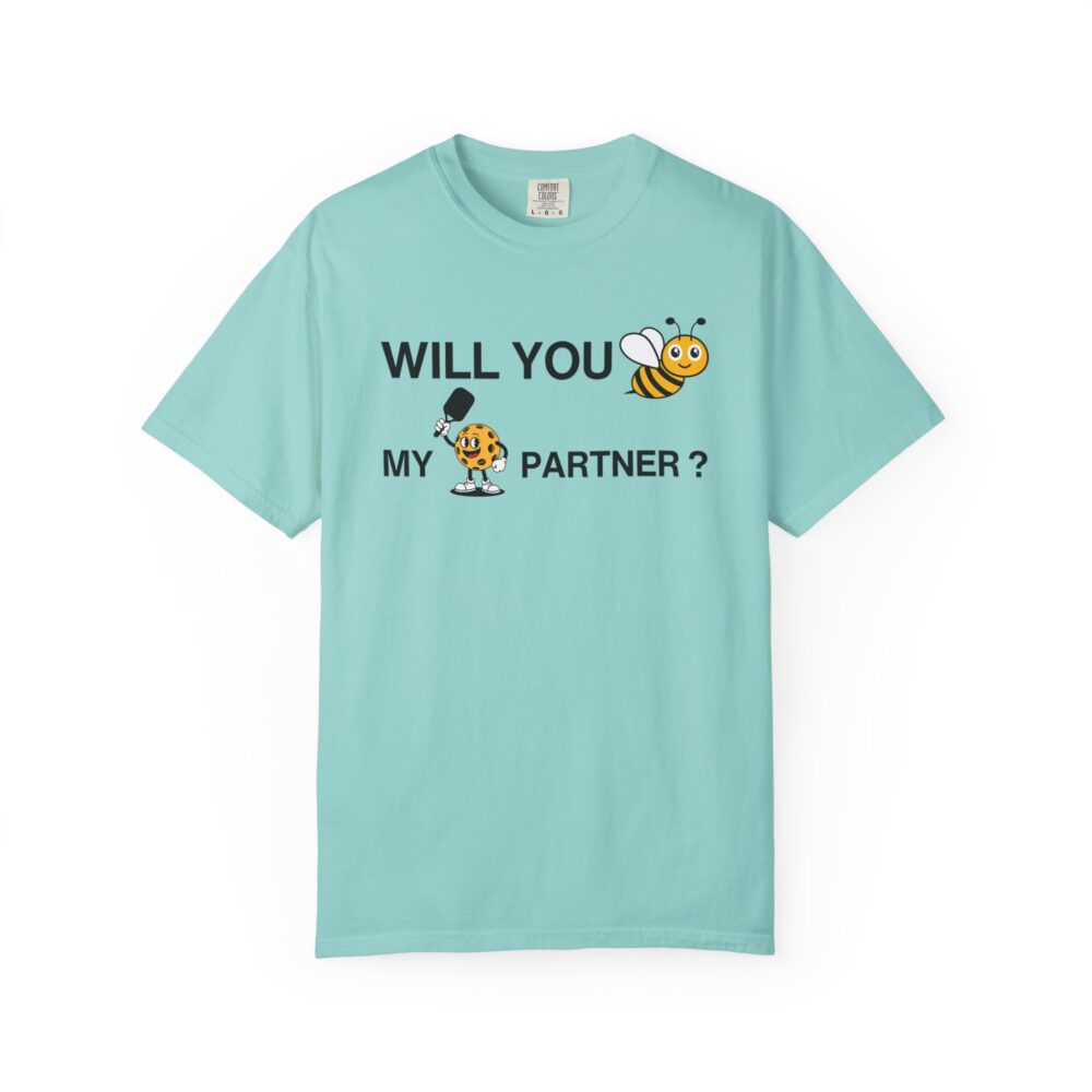 "Will You Be My Pickleball Partner?" Comfort Colors® Unisex Tee - Image 6