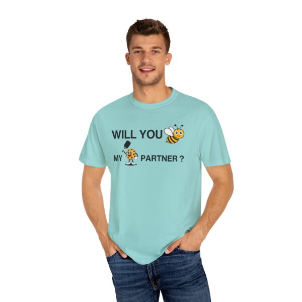 "Will You Be My Pickleball Partner?" Comfort Colors® Unisex Tee - Image 8