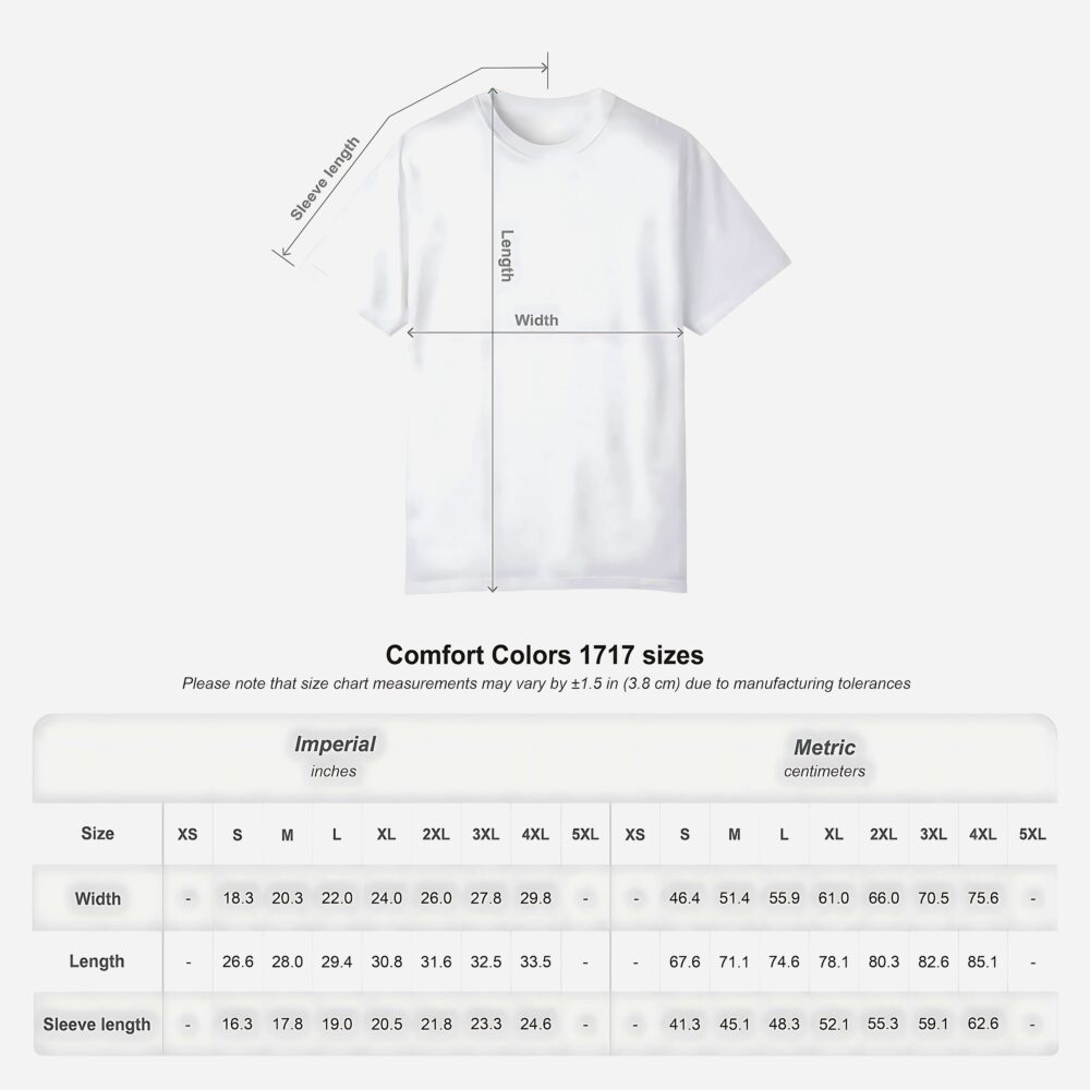"Table For Two, Doubles Only" Comfort Colors® Unisex Tee - Image 18