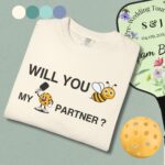 "Will You Be My Pickleball Partner?" Comfort Colors® Unisex Tee